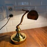 Desk lamp called banker or notary