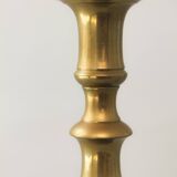 Pair of original vintage candelabros from bronce. Antiguos portavelas.