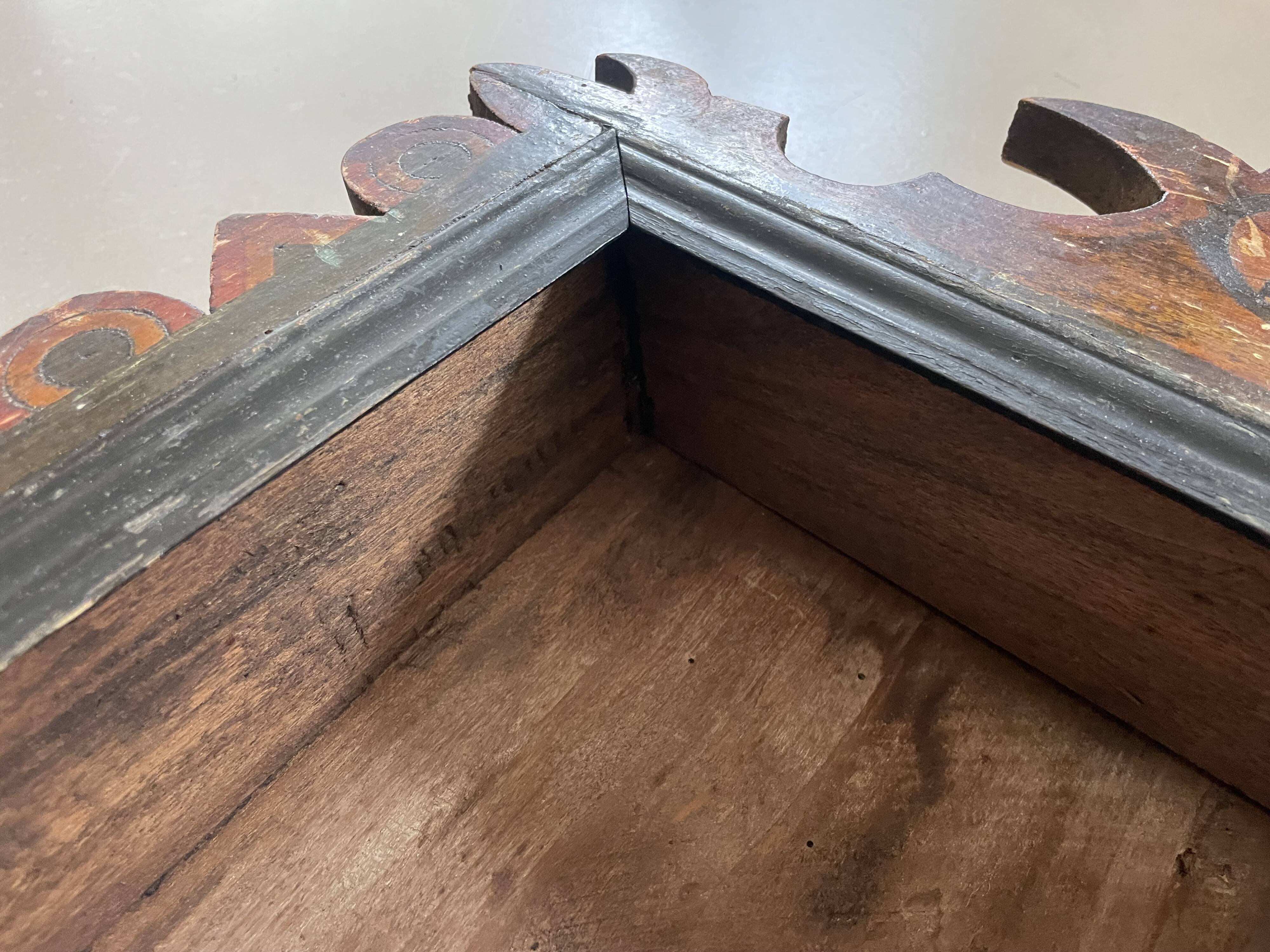 Old wall box / Folk art