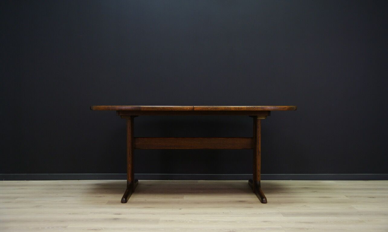 Table Skovby, design danois, vintage