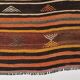 3x10 Persian Kilim Runner Rug, Vintage Distressed Runner Rug, 79x299Cm