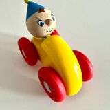 Set of 3 wooden cars