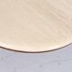 Coffee table with cloverleaf-shaped travertine top, Italy, 1970s