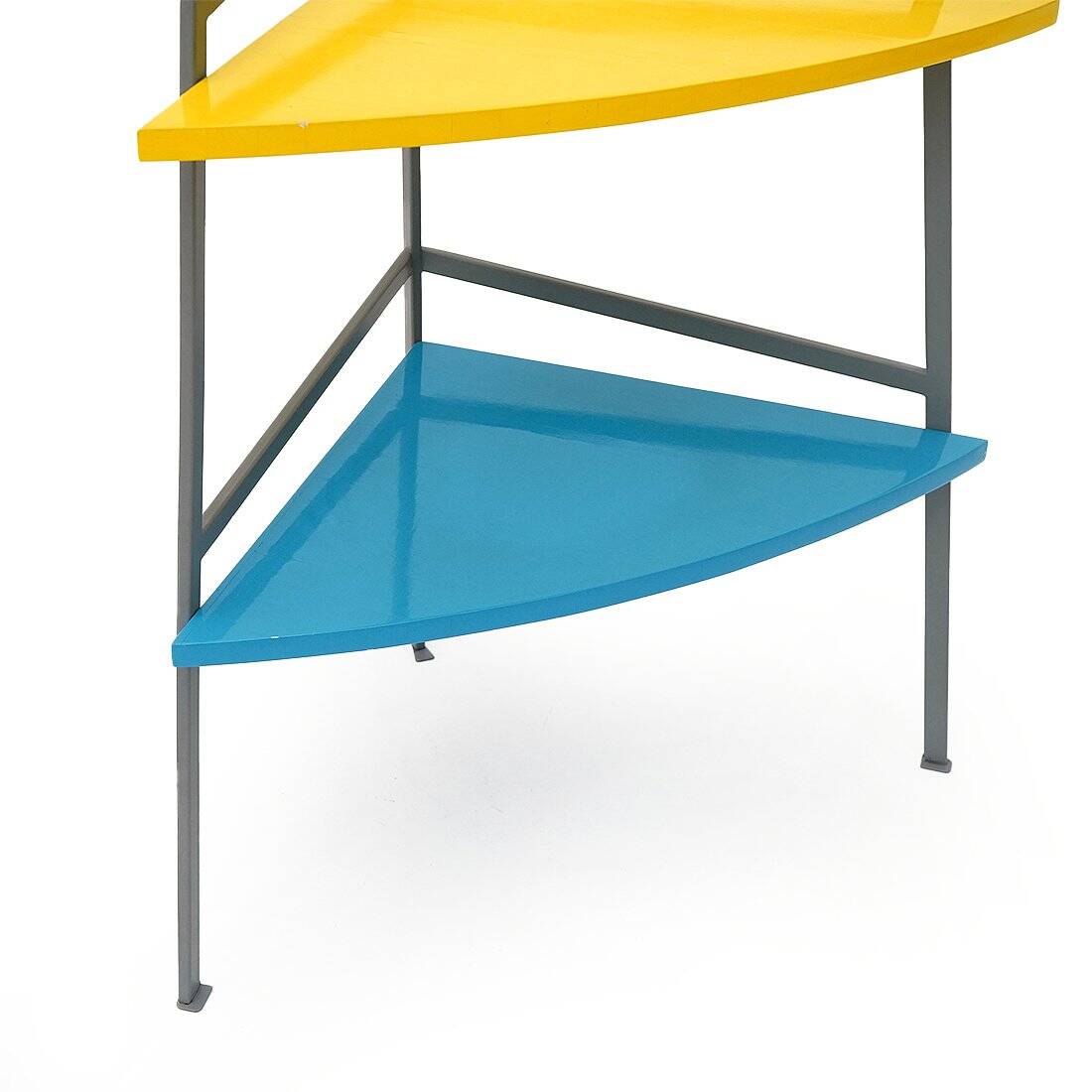 Corner table with two shelves, 1980s