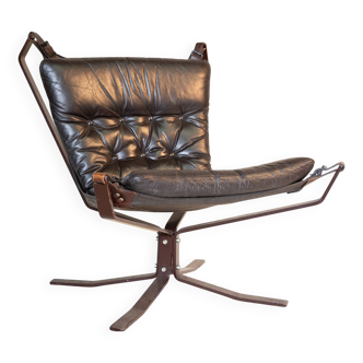 "Falcon" armchair by Sigurd Ressell