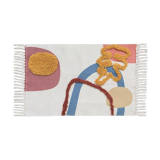 Berber spirit rug in primary colors 60x90cm