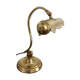 Articulated desk lamp called notary or brass banker 1900 - 1930