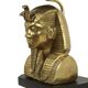 Vintage Brass Pharaoh Table Lamp Hollywood Regency 56cm