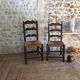 2 antique wooden chairs