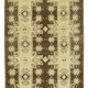 1950s hand-knotted turkish beige rug 135 cm x 236 cm