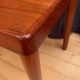 Pair of side tables by Henning Kjaernulf, Vejle Møbelfabrik, Denmark, 1960s