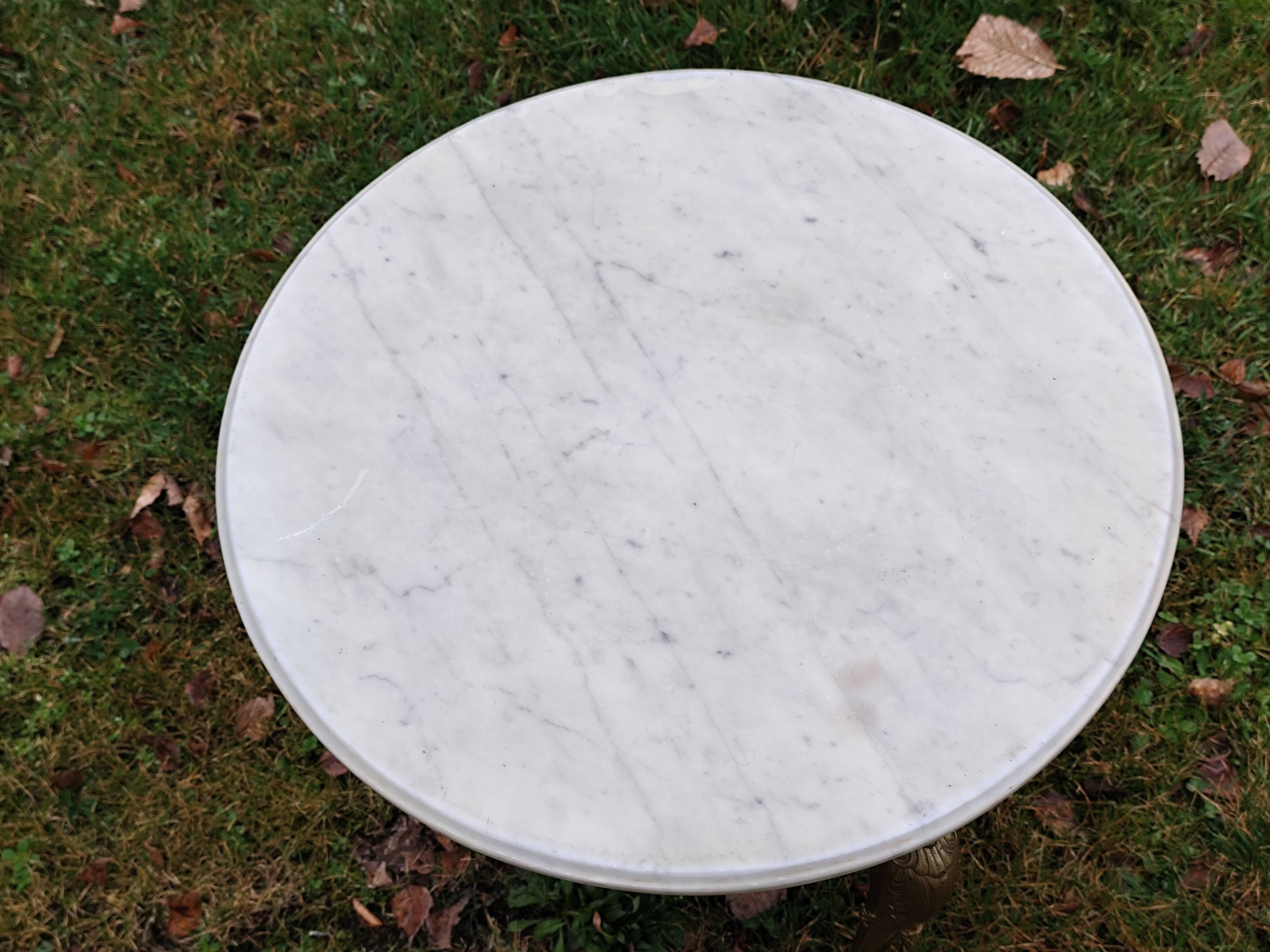 Red coffee table alabaster side table