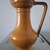 Ceramic jug signed Angèle