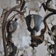 pendants chandelier style Louis XV period early nineteenth