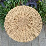 Bamboo side table