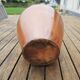 Old Large Jug in Brown Glazed Stoneware H 29 cm