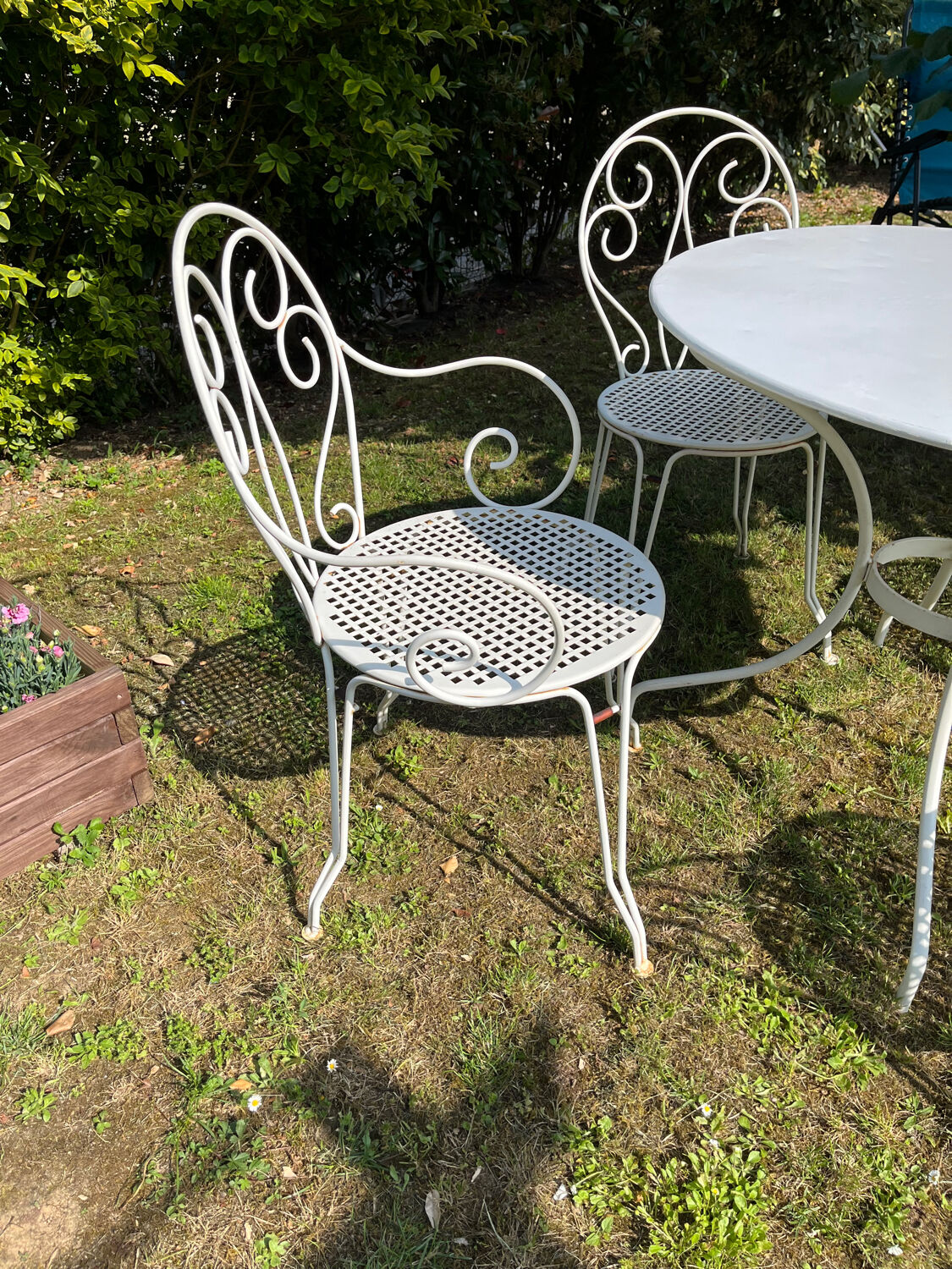 Fermob wrought iron salon
