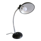 Black and chrome articulated desk lamp 70s