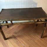 Rattan desk and these chairs