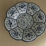 Delft earthenware polylobed dish.