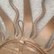Wall mirror Sun in gilded wrought iron Spain 1950 Hollywood Regency Brutalist