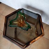 Centerpiece cutter, glass design Murano Sommerso