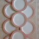 Boch dessert plate set
