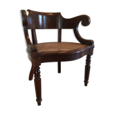 Louis Philippe office chair. Nineteenth century.