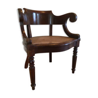 Louis Philippe office chair. Nineteenth century.