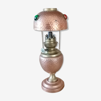 Copper oil lamp
