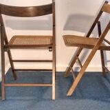 Pair of folding chairs
