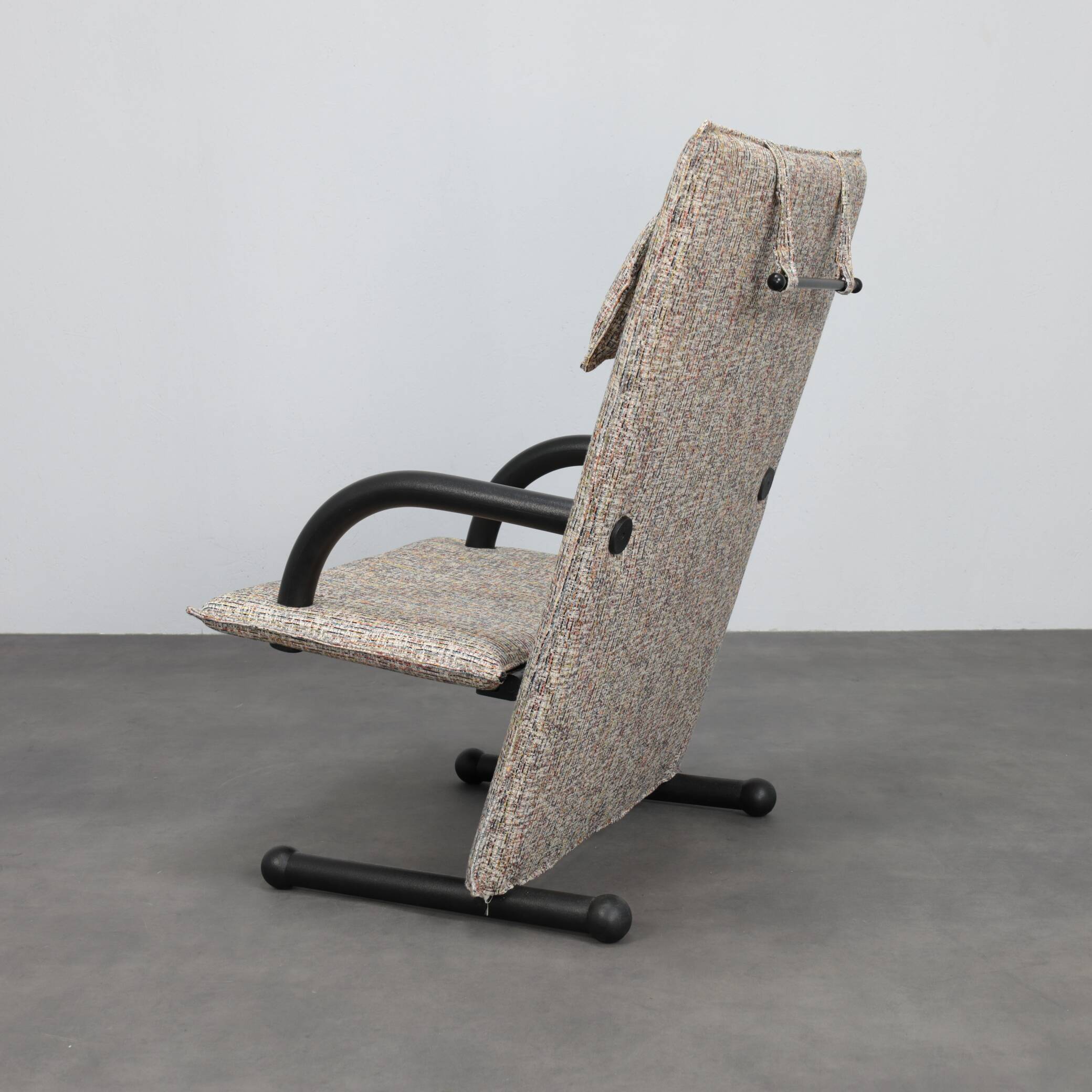 Fauteuil lounge T-Line de Burkhard Vogtherr pour Arflex Italie, années 1980