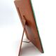 Cadre photo miroir, maison Harbé, taillé main, 1950's