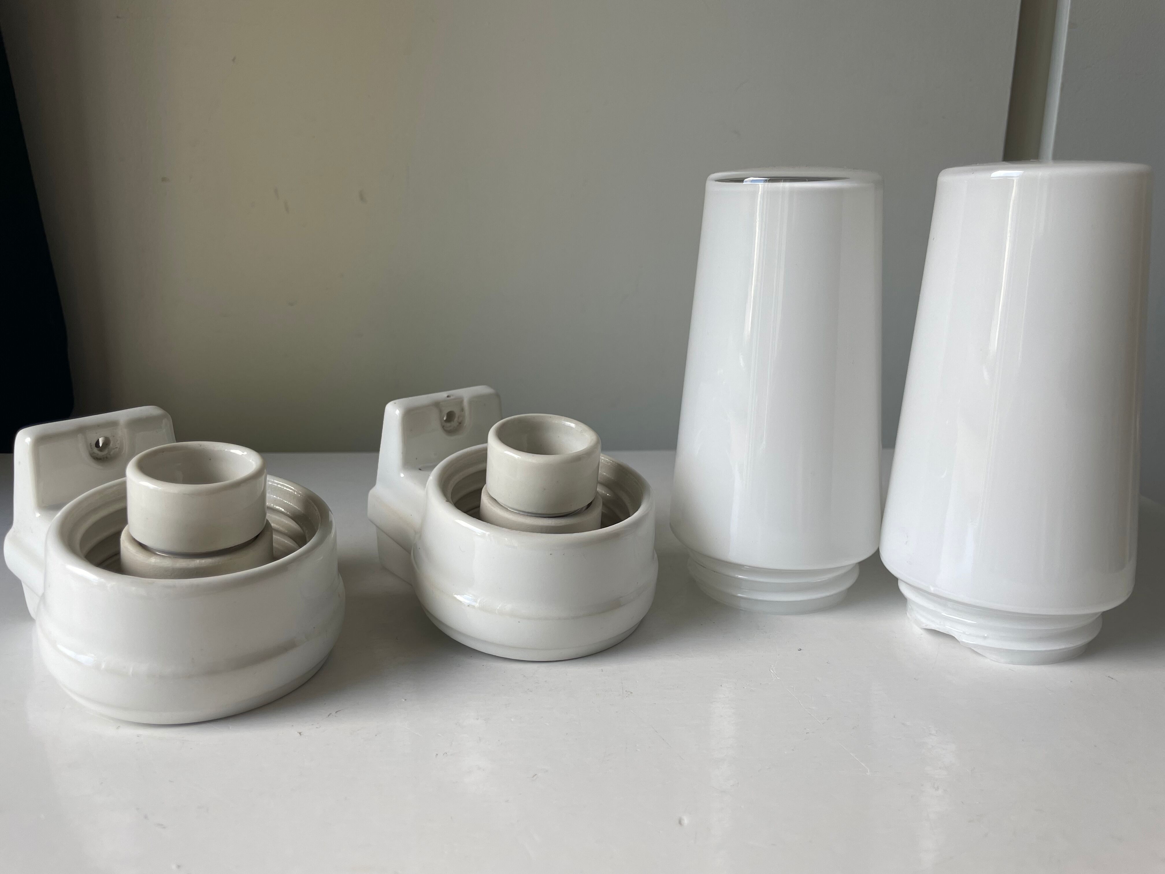 2 Swedish ifo Bernadotte designed bathroom lights