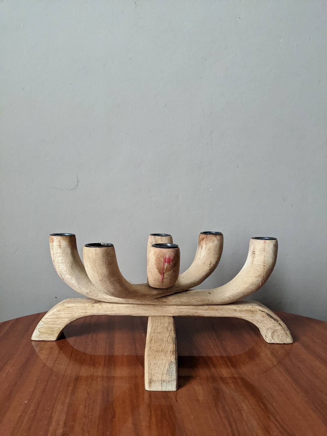 Artisanal chandelier bohemian Scandinavian country decoration