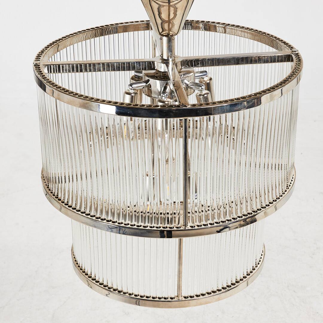 Contemporary suspension "Pasadena" in glass and metal by Eichholtz – Netherlands