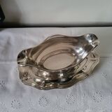 Ercuis Saucière en Métal Argenté