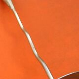 Cornet sculpture (large model) Twisted foot Gold-colored metal