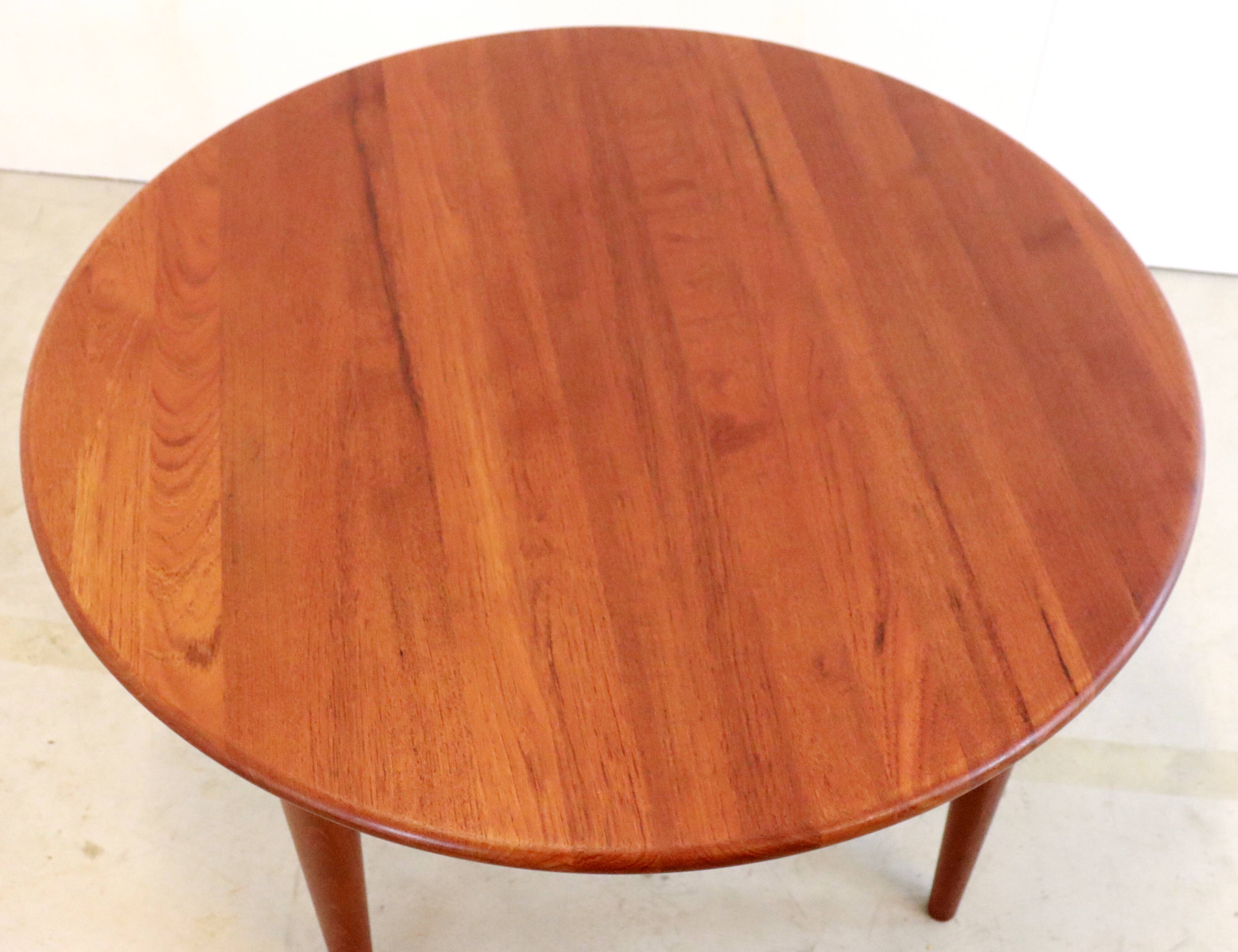 Danish round coffee table 'Breum'