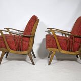 Ensemble de fauteuils cocktail français du milieu du siècle des années 1960