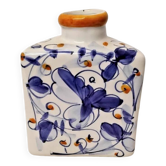 Vintage Glazed Ceramic Pottery Soliflore Vase H: 15 cm