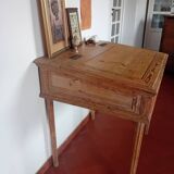 Old patinated writing desk