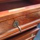 Louis XVI marble top chest of drawers