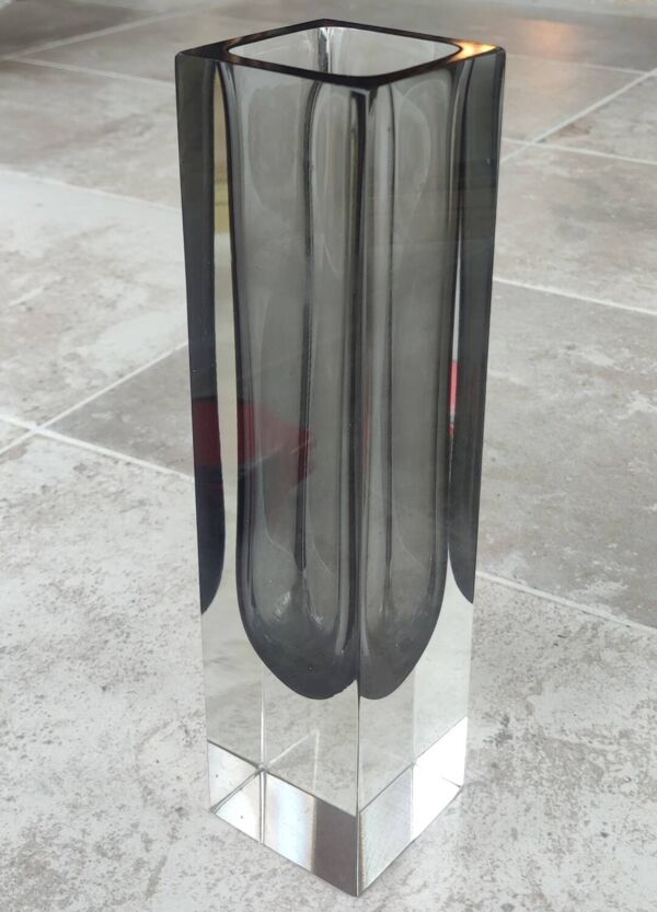 Vase Verre Murano Flavio Poli Seguso design italien