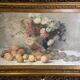 Nature morte, huile sur toile signée en haut à droite François Namur (1857-1902)