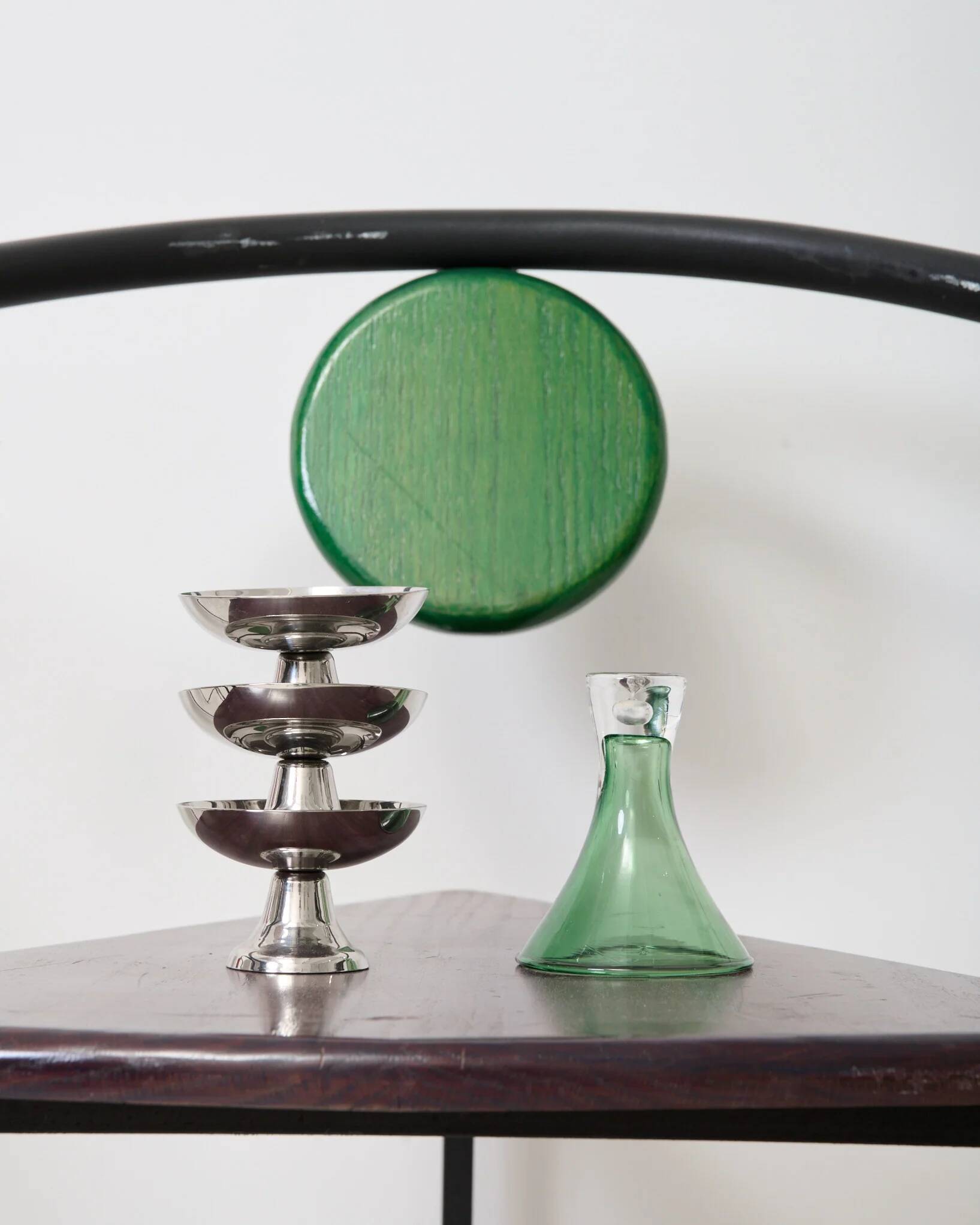 Bar chairs (4), Memphis, 1980