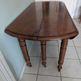 Oval foldable table 6 feet