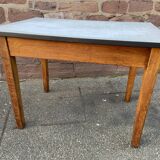 Mid-century kitchen table Formica 1960 french table