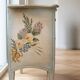 Multicoloured shabby chic wooden dresser set