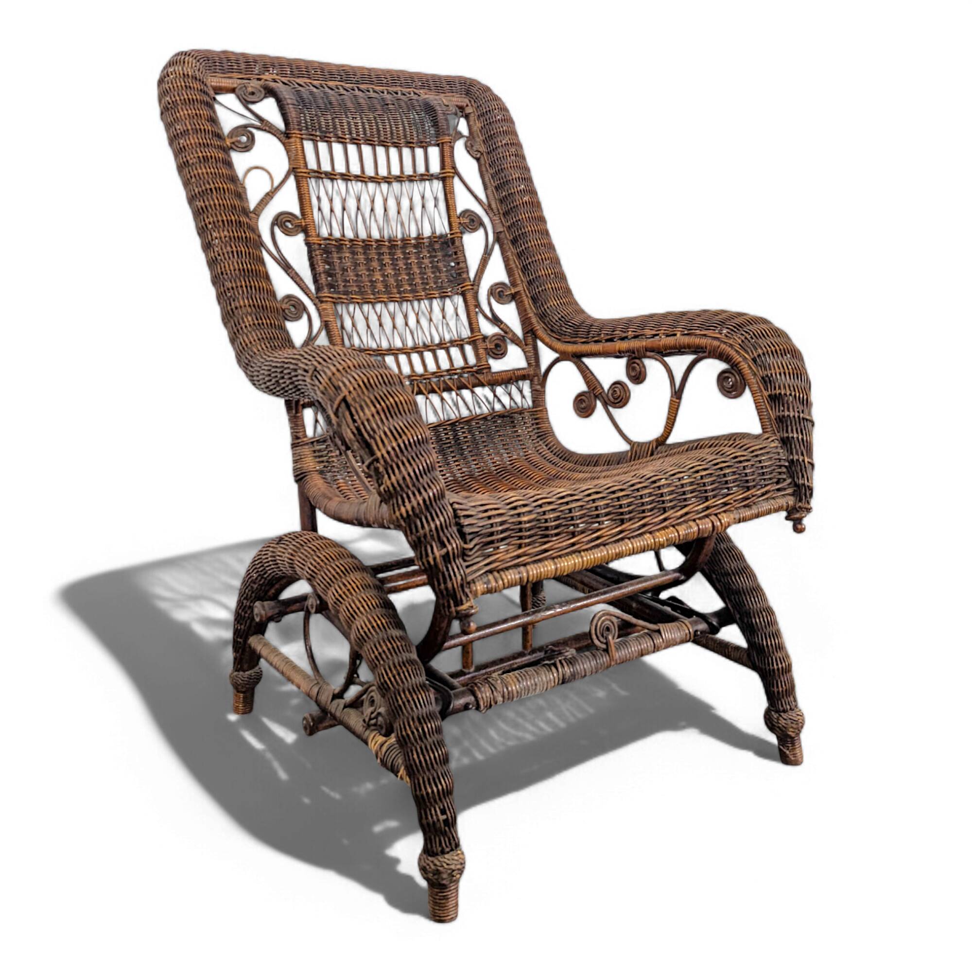 Rattan rocking chair